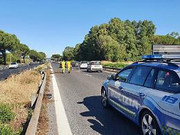 Latina, incidente sulla Pontina, cinque feriti tra cui tre bambini