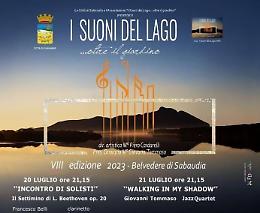 Tornano a Sabaudia "I Suoni del lago - oltre il giardino"