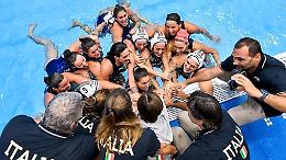 Mino Di Cecca, bronzo mondiale con la nazionale femminile di pallanuoto