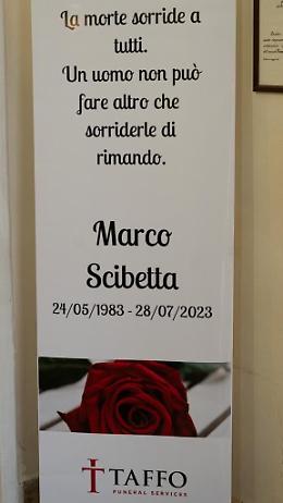 Lettere, ricordi, foto e musica per dire addio a Marco Scibetta