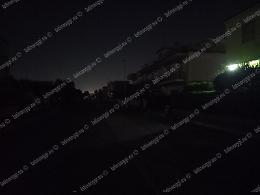 Via Cagliari al buio da settimane, l'illuminazione pubblica non funziona