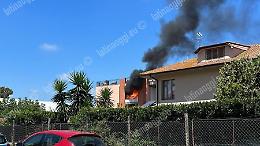 Incendio in abitazione, paura a Borgo Santa Maria