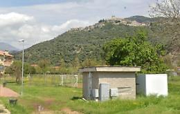 Area fitness al parco di Monticchio e un'area verde pubblica per Sermoneta Scalo