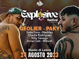Geolier e Paky all'Explosive Festival