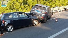 Incidente sulla Pontina, tamponamento a catena. Traffico in tilt