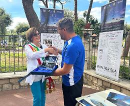 Ieri a Gaeta la tappa di "Run for Sla"