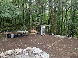 Sequestrato accampamento abusivo a Piana dei Pozzi in località Campello