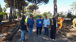 Via Nascosa, primo sopralluogo: lavori da terminare entro metà ottobre