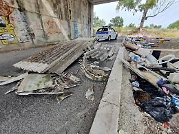 Eternit abbandonato nel sottopasso, l'imputato chiede la messa alla prova