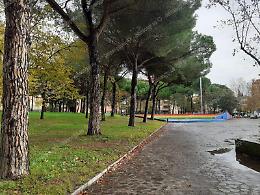 Ripartono i lavori per la pista da skate, chiusi gli ingressi del parco Falcone e Borsellino