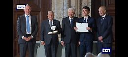 Tra i 25 studenti premiati da Mattarella c'è anche il pontino Di Fazio