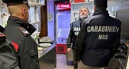 Controllo dei Nas nei ristoranti, sequestrati in totale 460 kg di alimenti