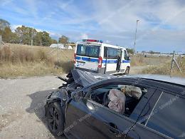 Incidente stradale  a Selciatella, due feriti