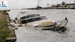 Yacht affonda a porto Badino, avviato l'iter per il recupero