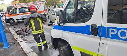 Cade con la bici e viene travolto da un'auto, grave un uomo