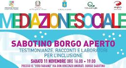 Sabotino Borgo Aperto: testimonianze, racconti e laboratori per l'inclusione
