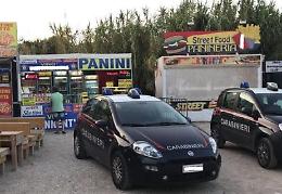 Food Truck, ispezioni del Nas: sequestrati circa 40 chili di alimenti