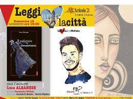 L'autore Luca Albanese ospite della rassegna letteraria di Articolo 21