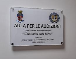 A Sabaudia una Stanza Protetta Contro la Violenza di Genere