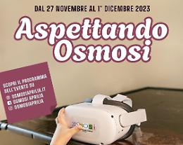 "Aspettando Osmosi" al via domani tra metaverso e intelligenza artificiale