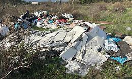 Discariche abusive nella zona di Levante