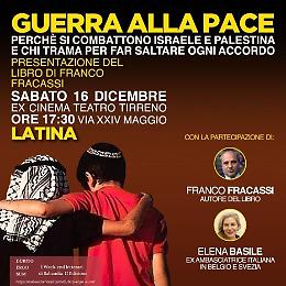 "Guerra alla pace", oggi la presentazione del libro di Franco Fracassi