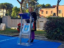 91 anni di Latina, la cerimonia davanti al monumento al Bonificatore