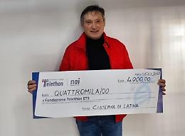 La città al fianco di Stefano e Telethon
