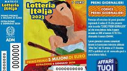 Lotteria Italia 2023: Lazio leader con 1,2 milioni di tagliandi venduti