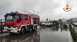 Incidente sull'Appia, soccorsi due feriti gravi