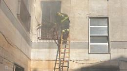 Fondi, incendio  in un appartamento muore un'anziana di 82 anni