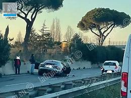 Incidente sulla Pontina, disagi per il traffico in direzione Roma