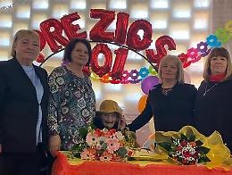Grande festa per i 101 anni di Preziosa Apicella