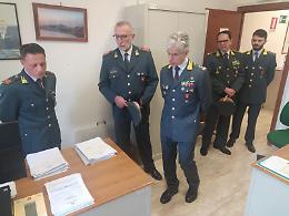 Guardia di Finanza, il Generale Pomponi in visita nei reparti della provincia