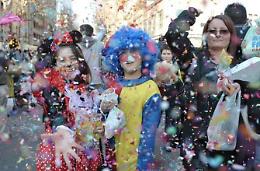 Martedì grasso a Terracina con maschere, coriandoli e dolci per i bambini