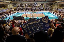 Il Cisterna Volley si arrende (1-3) al Perugia al termine di un match avvincente