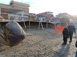 Erosione costiera, partiti i lavori a Torvaianica centro