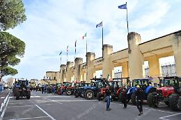 La marcia degli agricoltori arriva nel centro di Latina