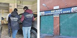 Autolavaggio chiuso per irregolarità