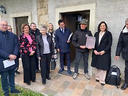 Il Comune di Aprilia in visita a Buja per rinsaldare il gemellaggio