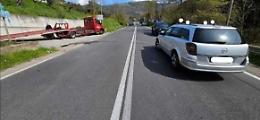 Scontro tra auto e moto: giovane centauro elitrasportato in codice rosso