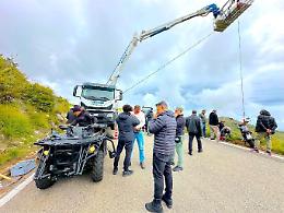 Scene da brivido sulla Itri-Sperlonga, si gira "Sentimenti Oscuri"