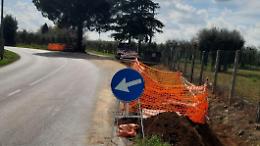 In corso la messa in sicurezza della strada provinciale Le Pastine