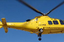 Grave finisce al Bambin Gesù dopo l'incidente in auto