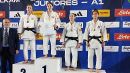Gaia Stella sul gradino più alto del podio ai campionati italiani di Judo