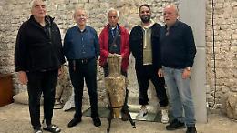 Consegnata al Comune di San Felice Circeo un'anfora romana