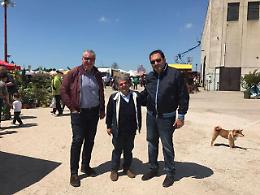 Anche il deputato di Forza Italia Renato Brunetta affascinato dalla Mostra Agricola di Campoverde