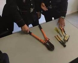 Sorpreso con arnesi atti allo scasso, foglio di via per un 25enne della provincia di Caserta