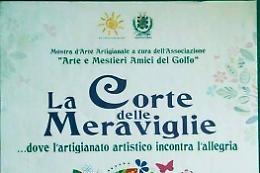 “La Corte delle Meraviglie”, organizzata una mostra di artigianato all'interno della corte comunale
