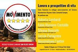 I big del Movimento5Stelle oggi al Park Hotel insieme ai candidati a sindaco Parlagreco e Fantini